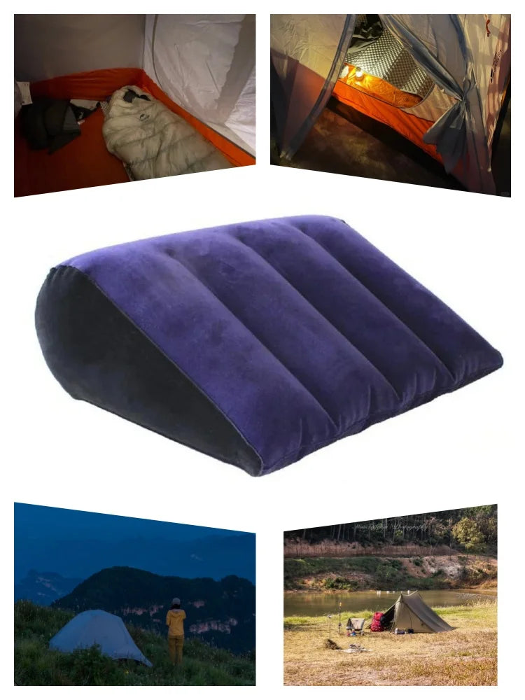 Portable Inflatable Camping Pillow