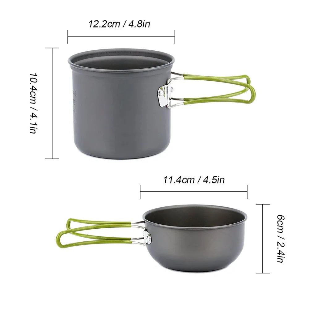 Camping Cookware Mess Kit