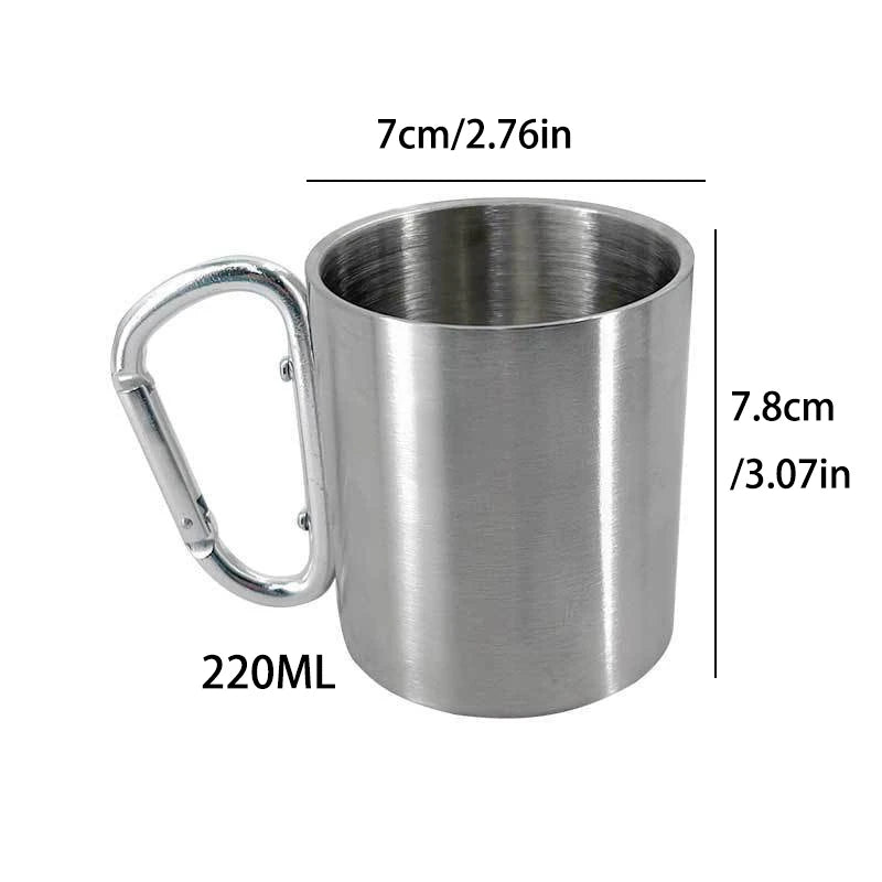 Stainless Steel Camping Water Cup